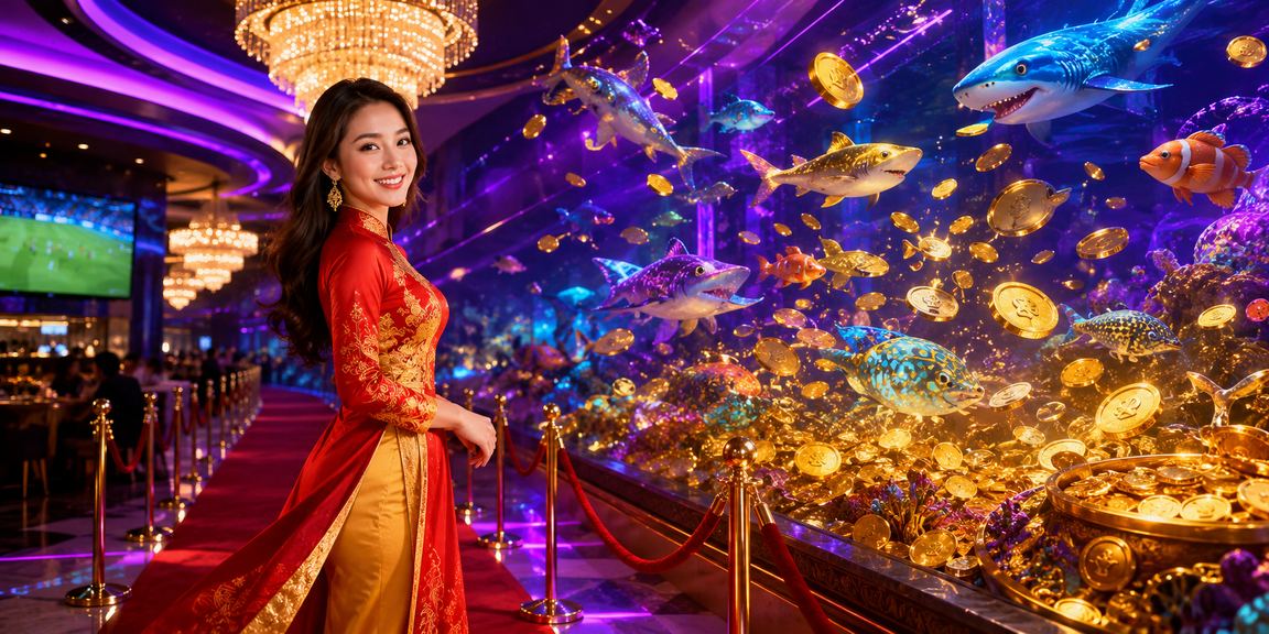 Ánh đèn neon sôi động tại khu vực cá cược casino ở Hà Nội về đêm